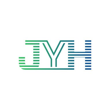 Modern JYH Logo Design. Letter JYH Minimalist, Professional, and Versatile Branding Icon for Business Identity clipart