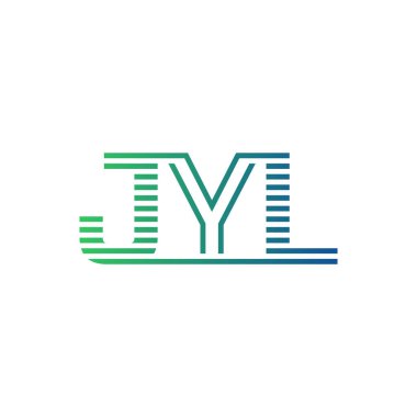 Modern JYL Logo Tasarımı. İş Kimliği için JYL Minimalist, Profesyonel ve Çok Yönlü Markalaştırma Simgesi