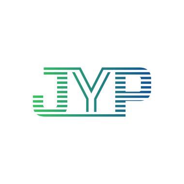 Modern JYP Logo Tasarımı. JYP Minimalist, Profesyonel ve Çok Yönlü İşletme Kimliği Simgesi