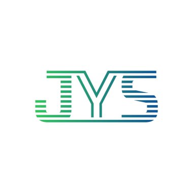 Modern JYS Logo Tasarımı. İş Kimliği için JYS Minimalist, Profesyonel ve Çok Yönlü Markalaştırma Simgesi