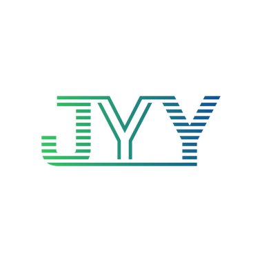 Modern JYY Logo Tasarımı. JYY Minimalist, Profesyonel ve Çok Yönlü İşletme Kimliği Simgesi