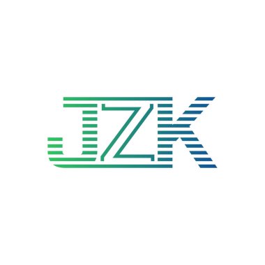 Modern JZK Logo Tasarımı. İş Kimliği için JZK Minimalist, Profesyonel ve Çok Yönlü Markalaştırma Simgesi