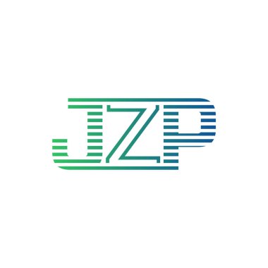 Modern JZP Logo Tasarımı. JZP Harfi Minimalist, Profesyonel ve İş Kimliği için Çok Yönlü Markalaştırma Simgesi