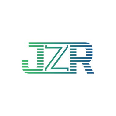 Modern JZR Logo Tasarımı. İş Kimliği için JZR Minimalist, Profesyonel ve Çok Yönlü Markalaştırma Simgesi