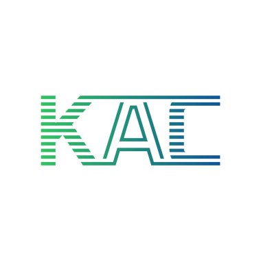 Modern KAC Logo Tasarımı. KAC Minimalist, Profesyonel ve İş Kimliği için Çok Yönlü Markalaştırma Simgesi