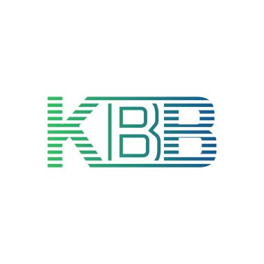 Modern KBB Logo Tasarımı. KBB Minimalist, Profesyonel ve İşletme Kimliği İçin Çok Yönlü Markalaştırma Simgesi