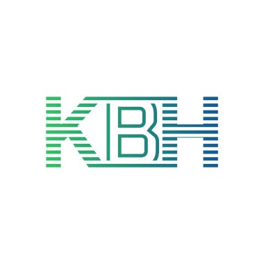 Modern KBH Logo Tasarımı. İş Kimliği İçin KBH Minimalist, Profesyonel ve Çok Yönlü Markalaştırma Simgesi