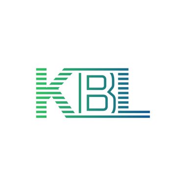Modern KBL Logo Tasarımı. İş Kimliği için KBL Minimalist, Profesyonel ve Çok Yönlü Markalaştırma Simgesi