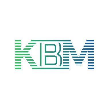 Modern KBM Logo Tasarımı. İş Kimliği için KBM Minimalist, Profesyonel ve Çok Yönlü Markalaştırma Simgesi