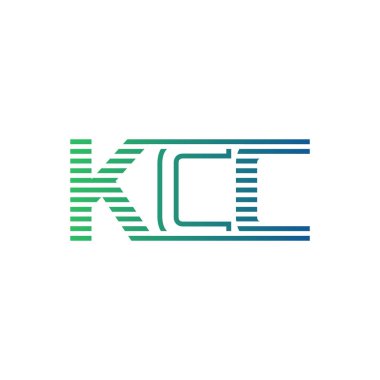 Modern KCC Logo Tasarımı. Harf KCC İş Kimliği Minimalist, Profesyonel ve Çok Yönlü Markalaştırma Simgesi