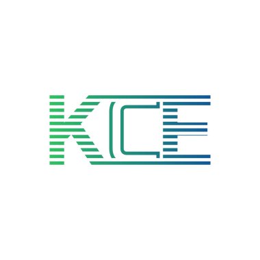 Modern KCE Logo Tasarımı. İş Kimliği için KCE Minimalist, Profesyonel ve Çok Yönlü Markalaştırma Simgesi