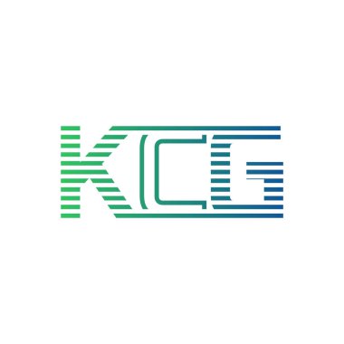 Modern KCG Logo Tasarımı. İşletme Kimliği İçin KCG Minimalist, Profesyonel ve Çok Yönlü Markalaştırma Simgesi