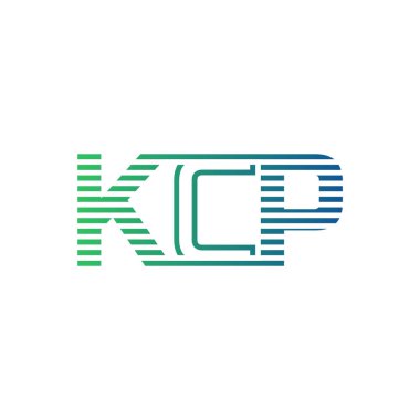 Modern KCP Logo Tasarımı. Harf KCP İş Kimliği Minimalist, Profesyonel ve Çok Yönlü Markalaştırma Simgesi