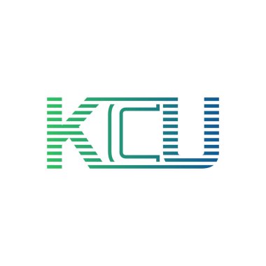 Modern KCU Logo Tasarımı. KCU Minimalist, Profesyonel ve Çok Yönlü İşletme Kimliği Simgesi