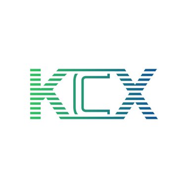 Modern KCX Logo Tasarımı. İş Kimliği için KCX Minimalist, Profesyonel ve Çok Yönlü Markalaştırma Simgesi