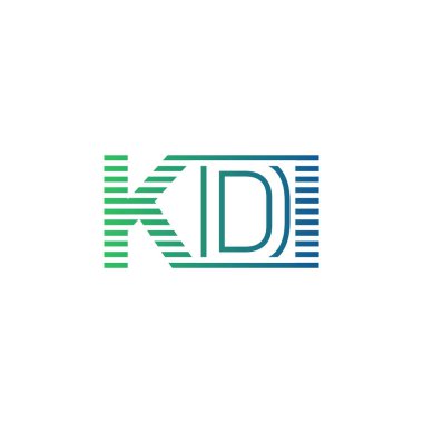 Modern KDI Logo Tasarımı. İş Kimliği için KDI Minimalist, Profesyonel ve Çok Yönlü Markalaştırma Simgesi