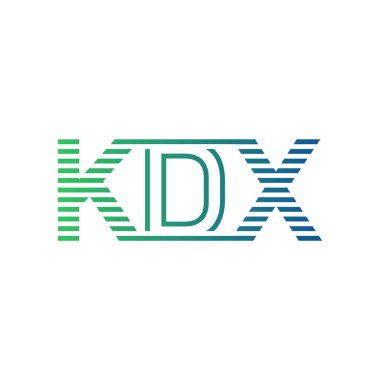 Modern KDX Logo Tasarımı. İş Kimliği için KDX Minimalist, Profesyonel ve Çok Yönlü Markalaştırma Simgesi