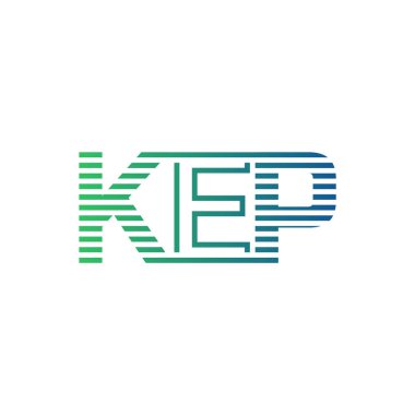 Modern KEP Logo Tasarımı. KEP Minimalist, Profesyonel ve Çok Yönlü İşletme Kimliği Simgesi