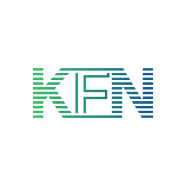 Modern KFN Logo Tasarımı. İş Kimliği için KFN Minimalist, Profesyonel ve Çok Yönlü Markalaştırma Simgesi