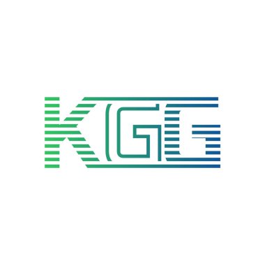 Modern KGG Logo Tasarımı. Harf KGG İş Kimliği Minimalist, Profesyonel ve Çok Yönlü Markalaştırma Simgesi