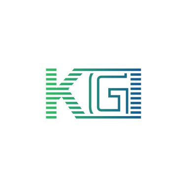 Modern KGI Logo Tasarımı. KGI Minimalist, Profesyonel ve İşletme Kimliği İçin Çok Yönlü Markalaştırma Simgesi