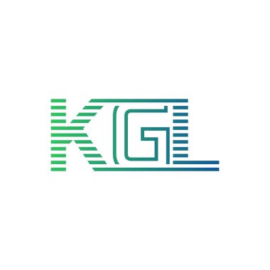 Modern KGL Logo Tasarımı. KGL İşletme Kimliği İçin Minimalist, Profesyonel ve Çok Yönlü Markalaştırma Simgesi