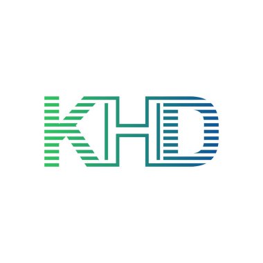 Modern KHD Logo Tasarımı. İş Kimliği için KHD Minimalist, Profesyonel ve Çok Yönlü Markalaştırma Simgesi