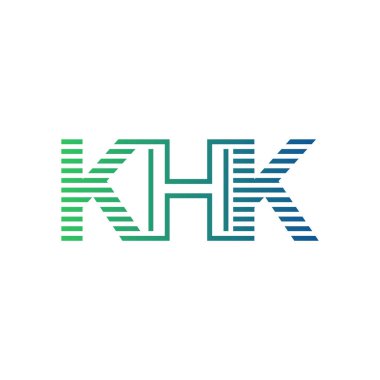 Modern KHK Logo Tasarımı. İş Kimliği için KHK Minimalist, Profesyonel ve Çok Yönlü Markalaştırma Simgesi