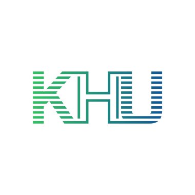 Modern KHU Logo Tasarımı. KHU Minimalist, Profesyonel ve Çok Yönlü İşletme Kimliği Simgesi