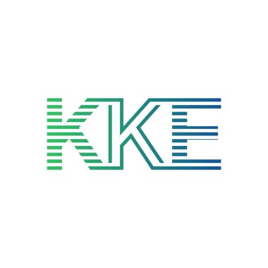 Modern KKE Logo Tasarımı. İş Kimliği için KKE Minimalist, Profesyonel ve Çok Yönlü Markalaştırma Simgesi