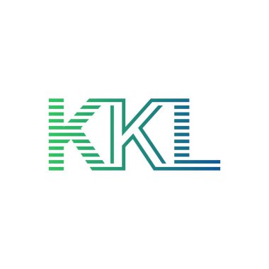 Modern KKL Logo Tasarımı. İş Kimliği için KKL Minimalist, Profesyonel ve Çok Yönlü Markalaştırma Simgesi