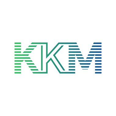 Modern KKM Logo Tasarımı. İş Kimliği için KKM Minimalist, Profesyonel ve Çok Yönlü Markalaştırma Simgesi
