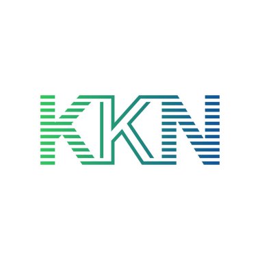 Modern KKN Logo Tasarımı. İş Kimliği için KKN Minimalist, Profesyonel ve Çok Yönlü Markalaştırma Simgesi