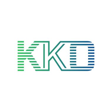 Modern KKO Logo Tasarımı. İş Kimliği için KKO Minimalist, Profesyonel ve Çok Yönlü Markalaştırma Simgesi