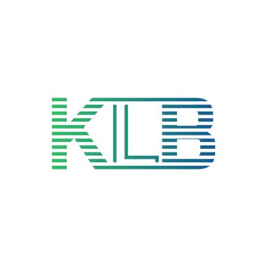 Modern KLB Logo Tasarımı. Harf KLB İş Kimliği Minimalist, Profesyonel ve Çok Yönlü Markalaştırma Simgesi