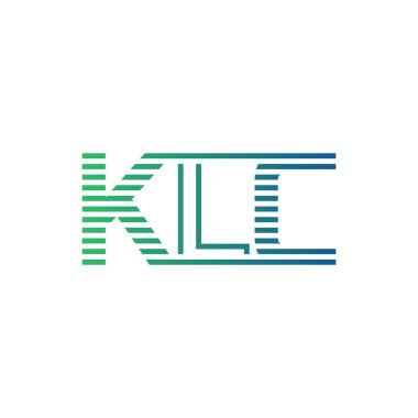 Modern KLC Logo Tasarımı. KLC İşletme Kimliği İçin Minimalist, Profesyonel ve Çok Yönlü Markalaştırma Simgesi