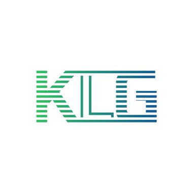 Modern KLG Logo Tasarımı. KLG İşletme Kimliği İçin Minimalist, Profesyonel ve Çok Yönlü Markalaştırma Simgesi