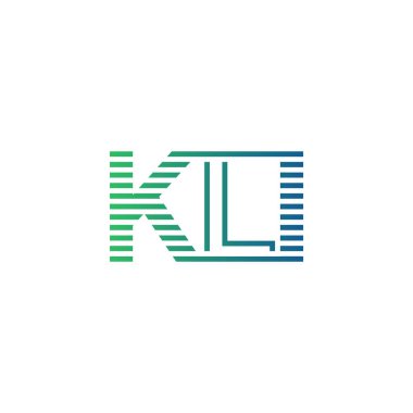 Modern KLI Logo Tasarımı. İş Kimliği için KLI Minimalist, Profesyonel ve Çok Yönlü Markalaştırma Simgesi