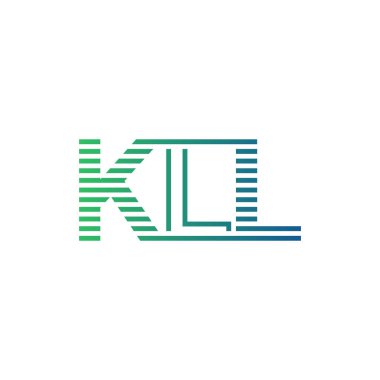 Modern KLL Logo Tasarımı. İş Kimliği için KLL Minimalist, Profesyonel ve Çok Yönlü Markalaştırma Simgesi
