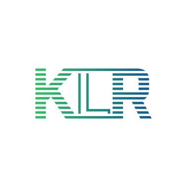 Modern KLR Logo Tasarımı. Harf KLR İş Kimliği Minimalist, Profesyonel ve Çok Yönlü Markalaştırma Simgesi