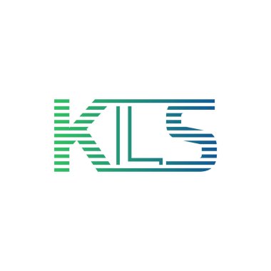 Modern KLS Logo Tasarımı. İş Kimliği için KLS Minimalist, Profesyonel ve Çok Yönlü Markalaştırma Simgesi