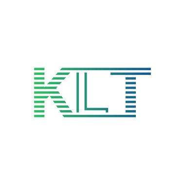 Modern KLT Logo Tasarımı. İş Kimliği için KLT Minimalist, Profesyonel ve Çok Yönlü Markalaştırma Simgesi