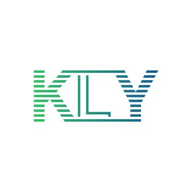 Modern KLY Logo Tasarımı. KLY Minimalist, Profesyonel ve İş Kimliği için Çok Yönlü Markalaştırma Simgesi