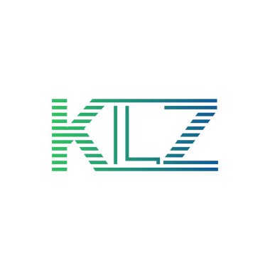 Modern KLZ Logo Tasarımı. İş Kimliği için KLZ Minimalist, Profesyonel ve Çok Yönlü Markalaştırma Simgesi