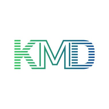 Modern KMD Logo Tasarımı. İş Kimliği için KMD Minimalist, Profesyonel ve Çok Yönlü Markalaştırma Simgesi