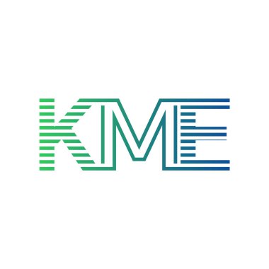 Modern KME Logo Design. Letter KME Minimalist, Professional, and Versatile Branding Icon for Business Identity clipart