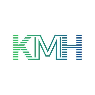 Modern KMH Logo Tasarımı. İş Kimliği için KMH Minimalist, Profesyonel ve Çok Yönlü Markalaştırma Simgesi