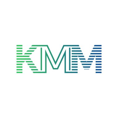 Modern KMM Logo Tasarımı. KMM Minimalist, Profesyonel ve Çok Yönlü İşletme Kimliği Simgesi