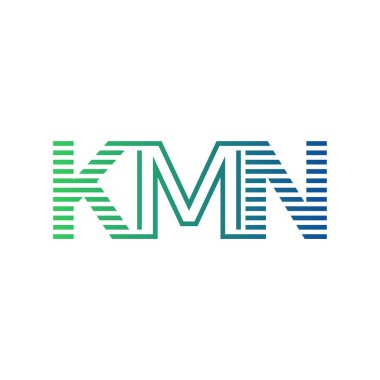 Modern KMN Logo Tasarımı. İş Kimliği için KMN Minimalist, Profesyonel ve Çok Yönlü Markalaştırma Simgesi