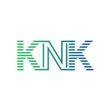 Modern KNK Logo Tasarımı. İş Kimliği İçin KNK Minimalist, Profesyonel ve Çok Yönlü Markalaştırma Simgesi